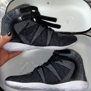 COPY - Nfinity cheer shoes titans (hi tops) black